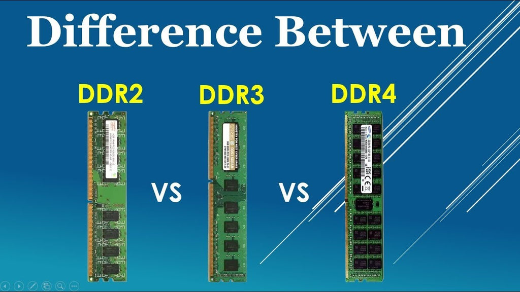 How to identify ddr2, ddr3 and ddr4 ram physically?