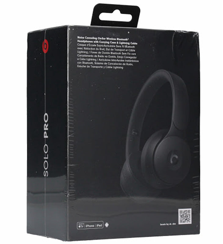 Beats by Dr. Dre Solo Pro On-Ear Noise Cancelling Bluetooth Headphones -  Black | Refurbanana | Affordable 3C Products